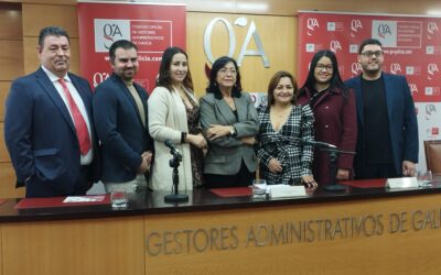 Acto de bienvenida a los nuevos gestores administrativos