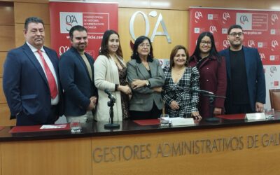 Acto de bienvenida a los nuevos gestores administrativos